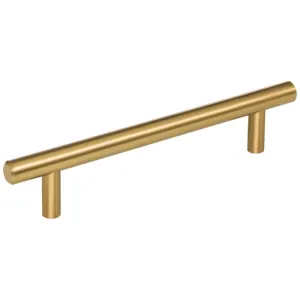 128 MM CENTER-TO-CENTER SATIN BRONZE NAPLES CABINET BAR PULL #176SBZ