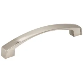 128 mm Center-to-Center Satin Nickel Square Merrick Cabinet Pull 549-128SN