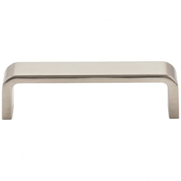 4" Center-to-Center Satin Nickel Square Asher Cabinet Pull #193-4SN