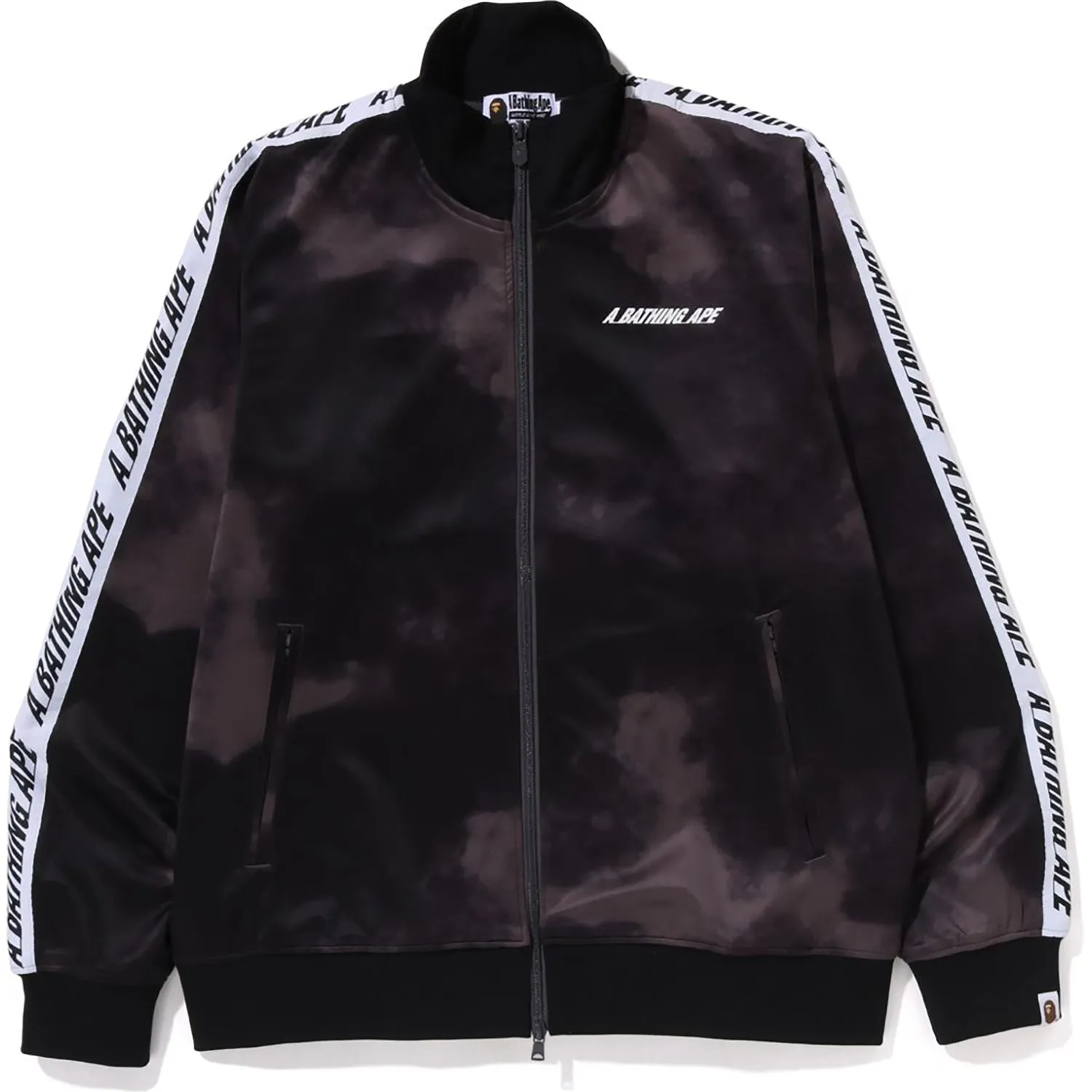 A BATHING APE TIE DYE TRACK JACKET MENS