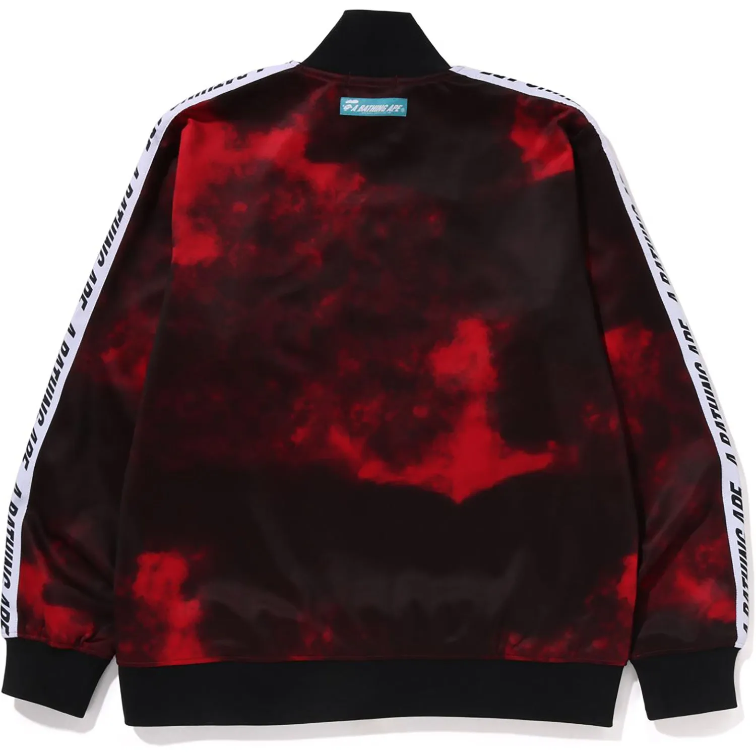 A BATHING APE TIE DYE TRACK JACKET MENS