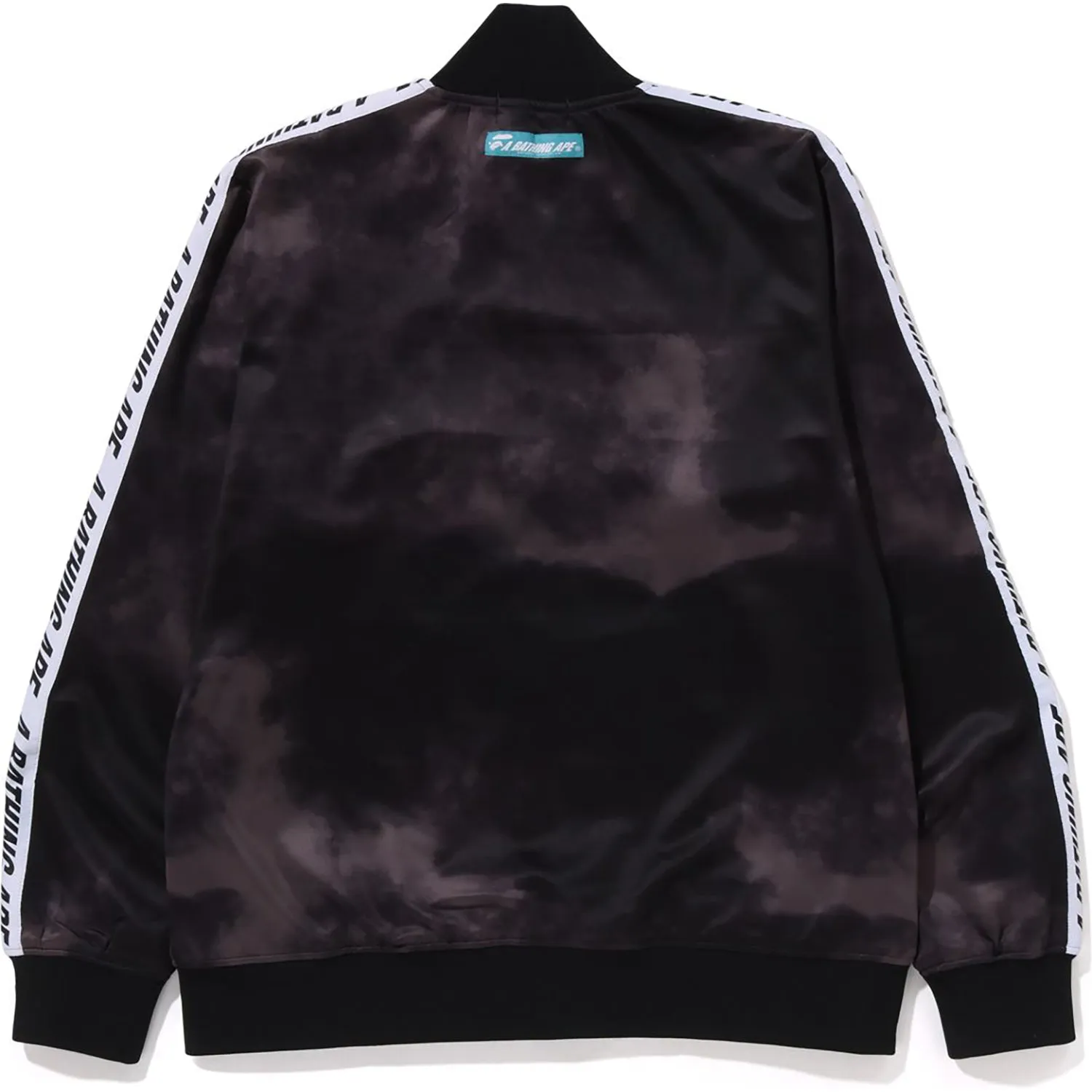 A BATHING APE TIE DYE TRACK JACKET MENS