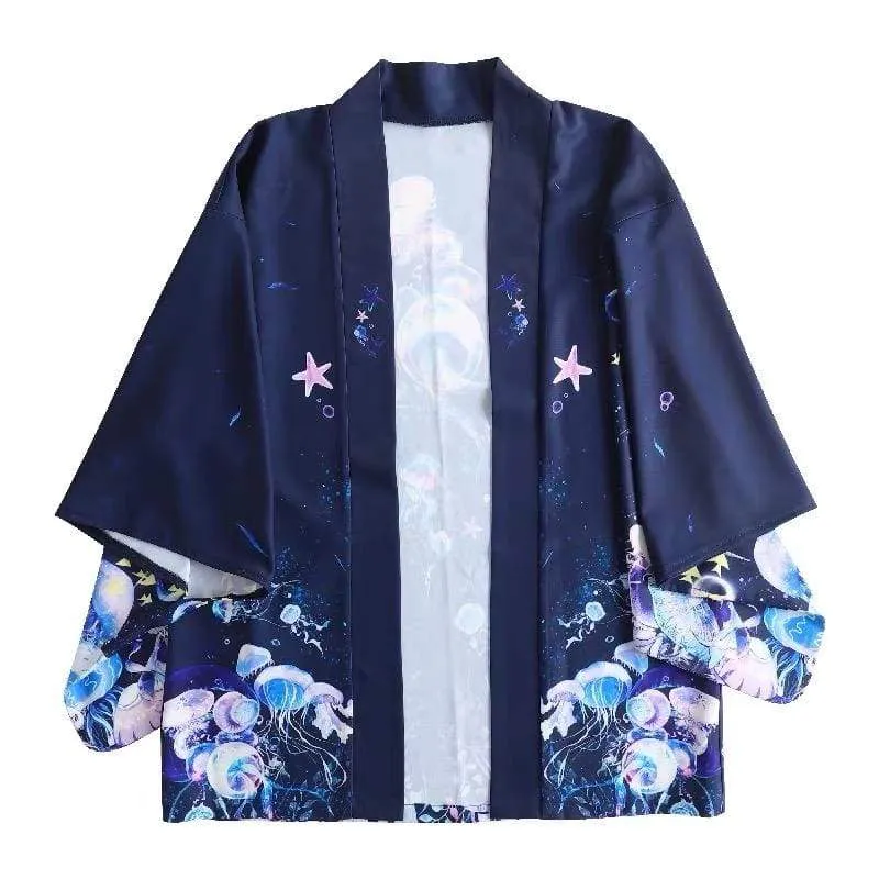 Abyssal Jellyfish Kimono Cardigan