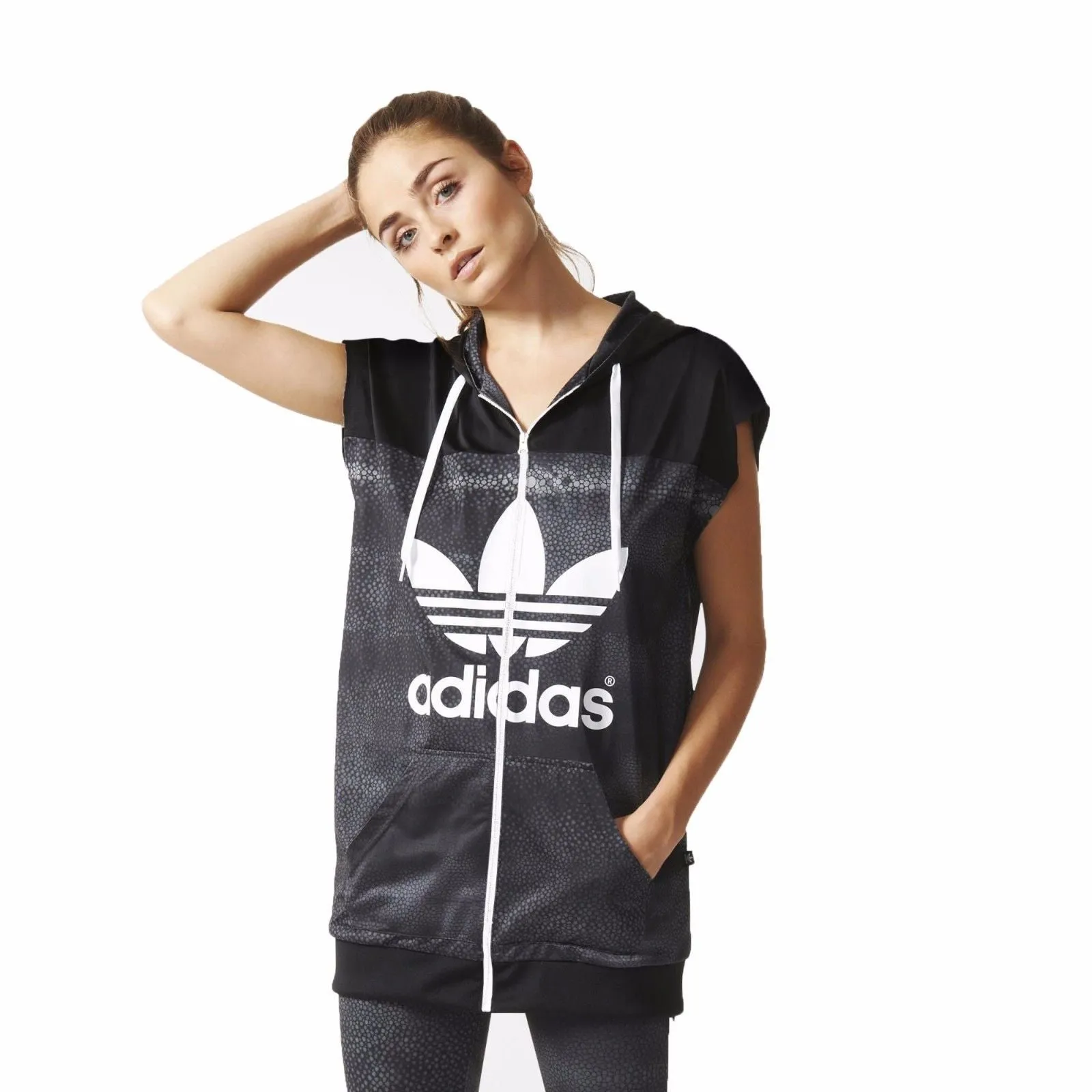 ADIDAS Women Originals Rita Ora Mystic Moon TT Track Vest Jacket Size XS-L