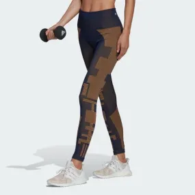 Adidas X Karlie Kloss Knit Women Training Tight Indigo/Mesa