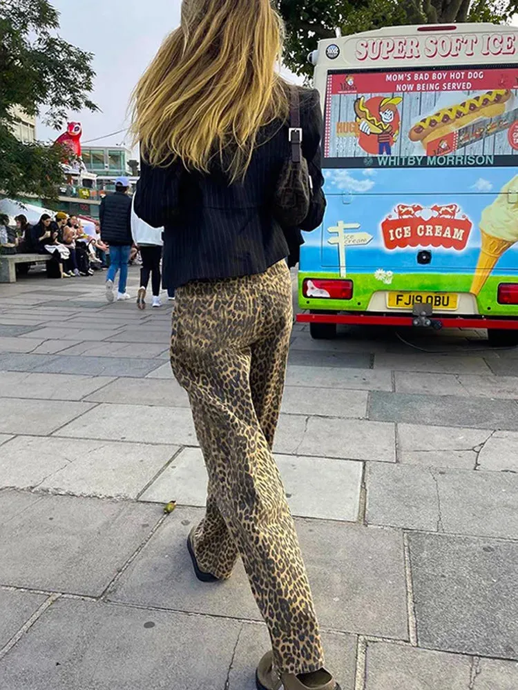 Alexandra - Leopard pants