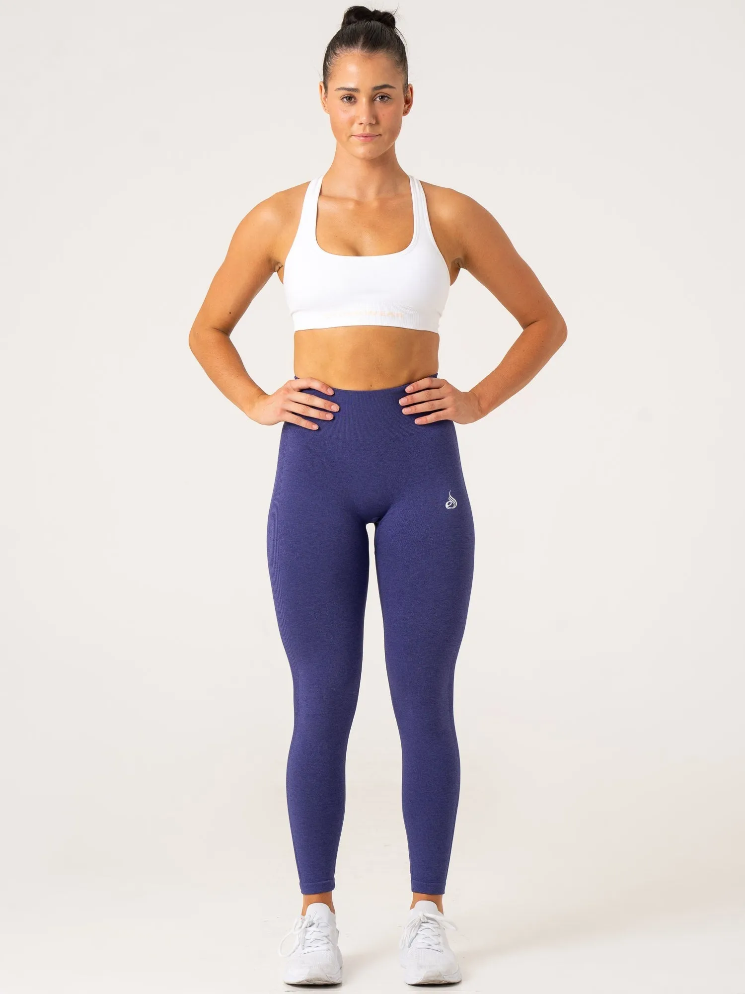 Aspire Seamless Leggings - Indigo Marl