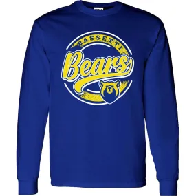 Bassetti Bears - Circle Script Long Sleeve T-Shirt