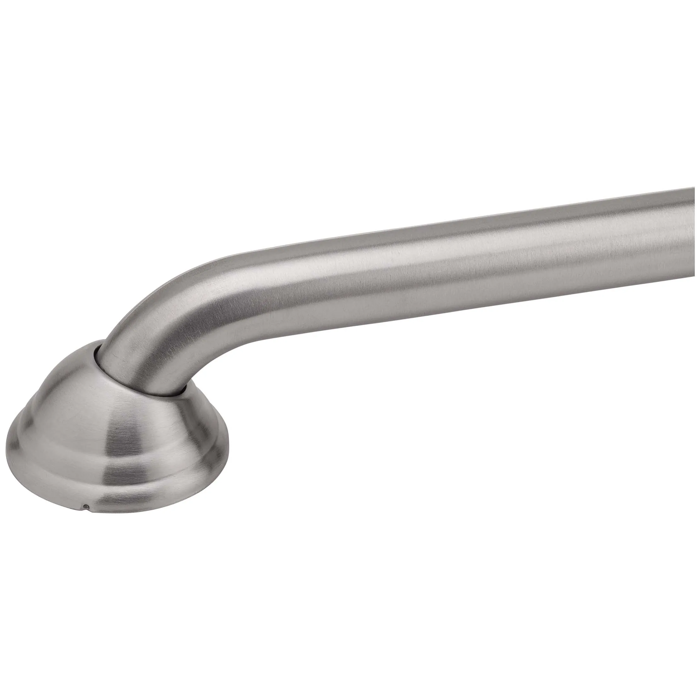 Bathroom Grab Bar, Decorative, Dome Escutcheon, 18 In. X 1 1/4 In.