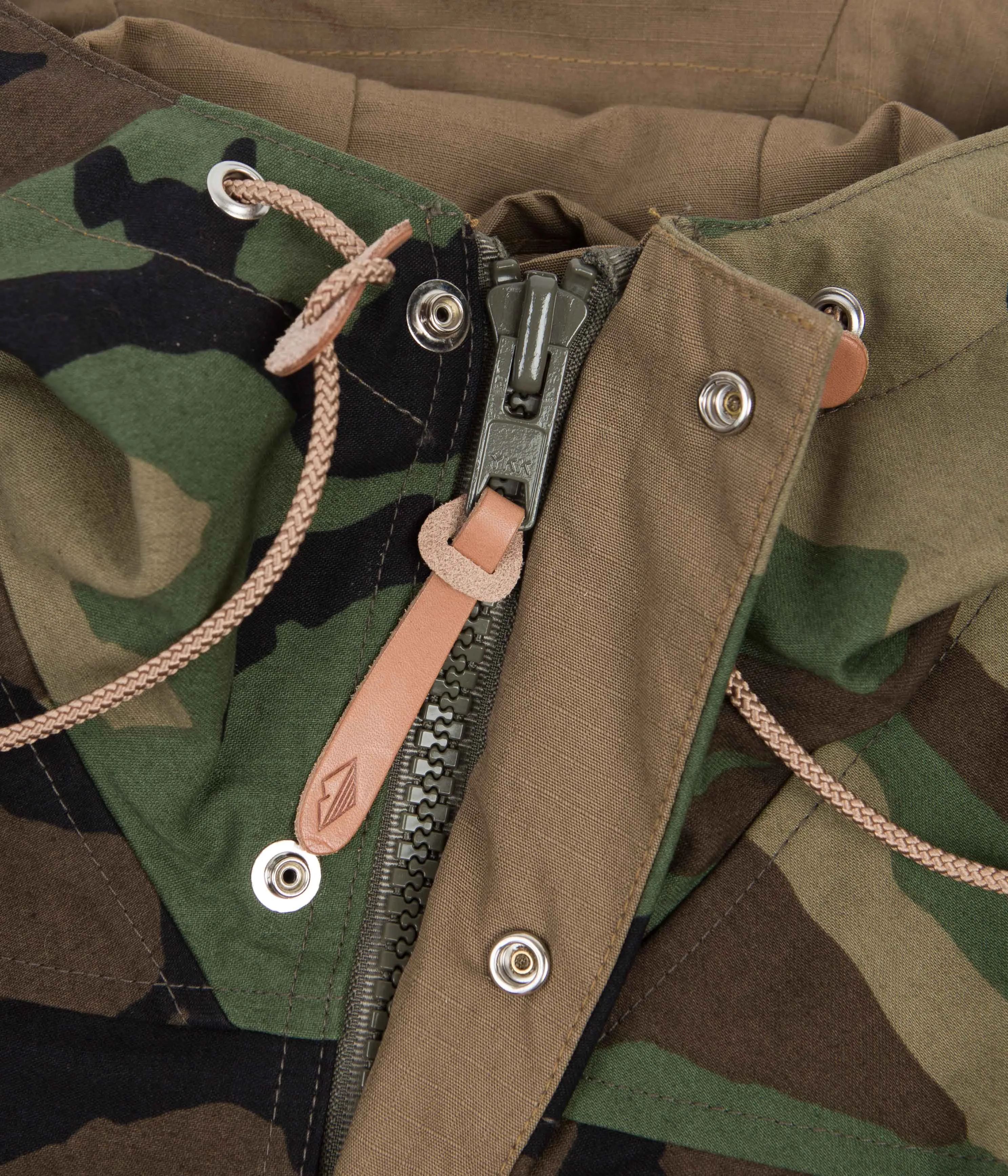 Battenwear Travel Shell Parka - Woodland Camo