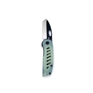 Bestech Knives Explorer Folding Knife 2.87in D2 Satin   Black Steel Blade - BG37C