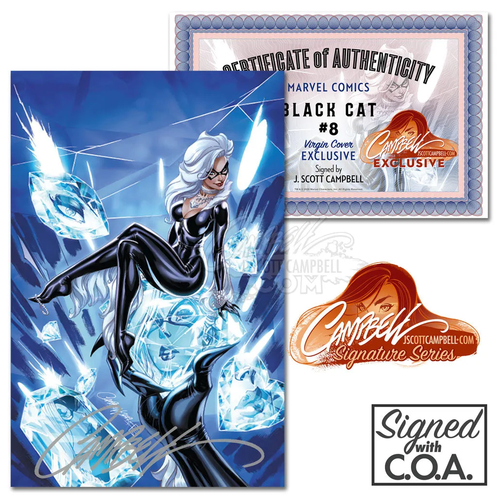 Black Cat #8 J. Scott Campbell Cover B JSC EXCLUSIVE