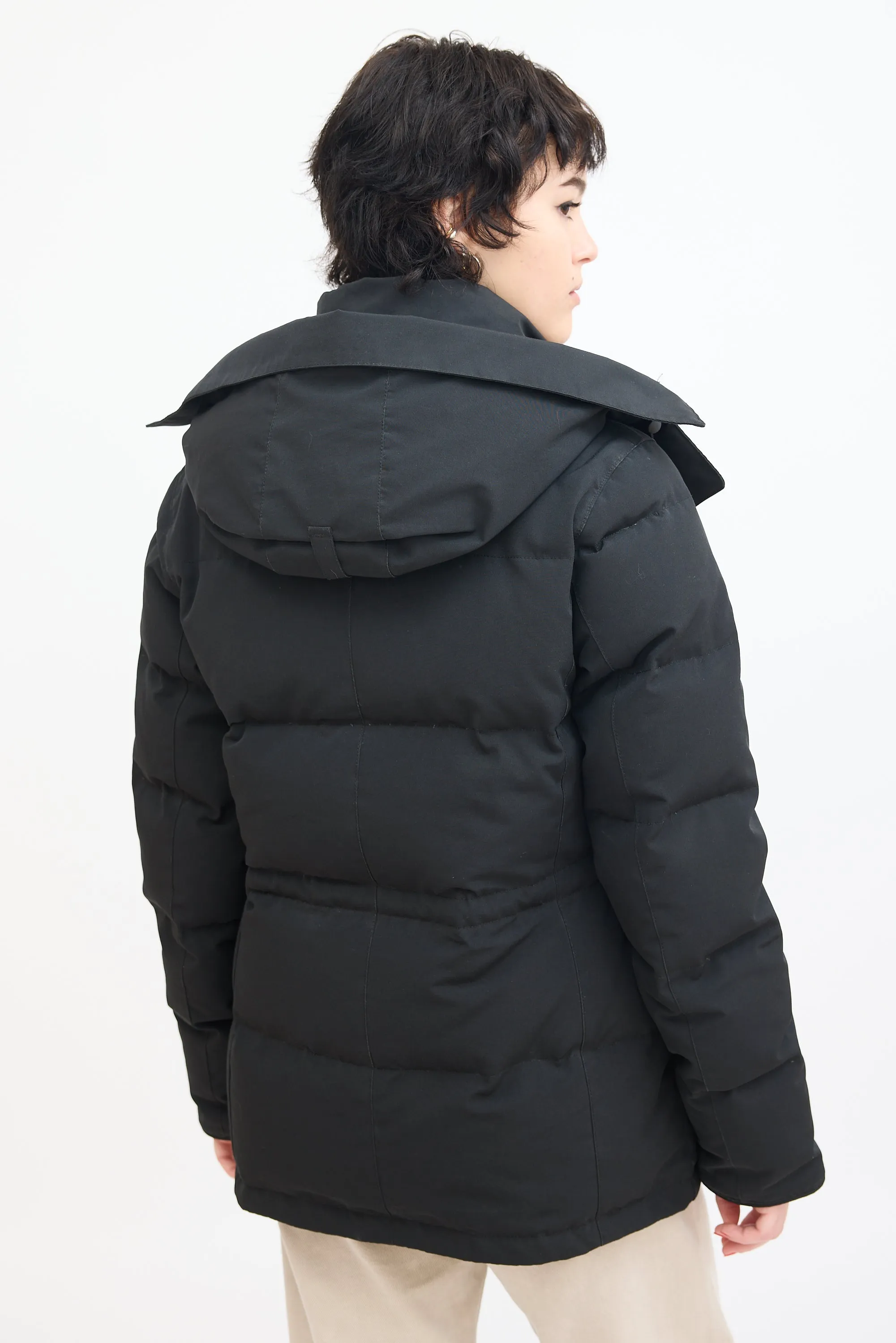 Black Chelsea Down Parka