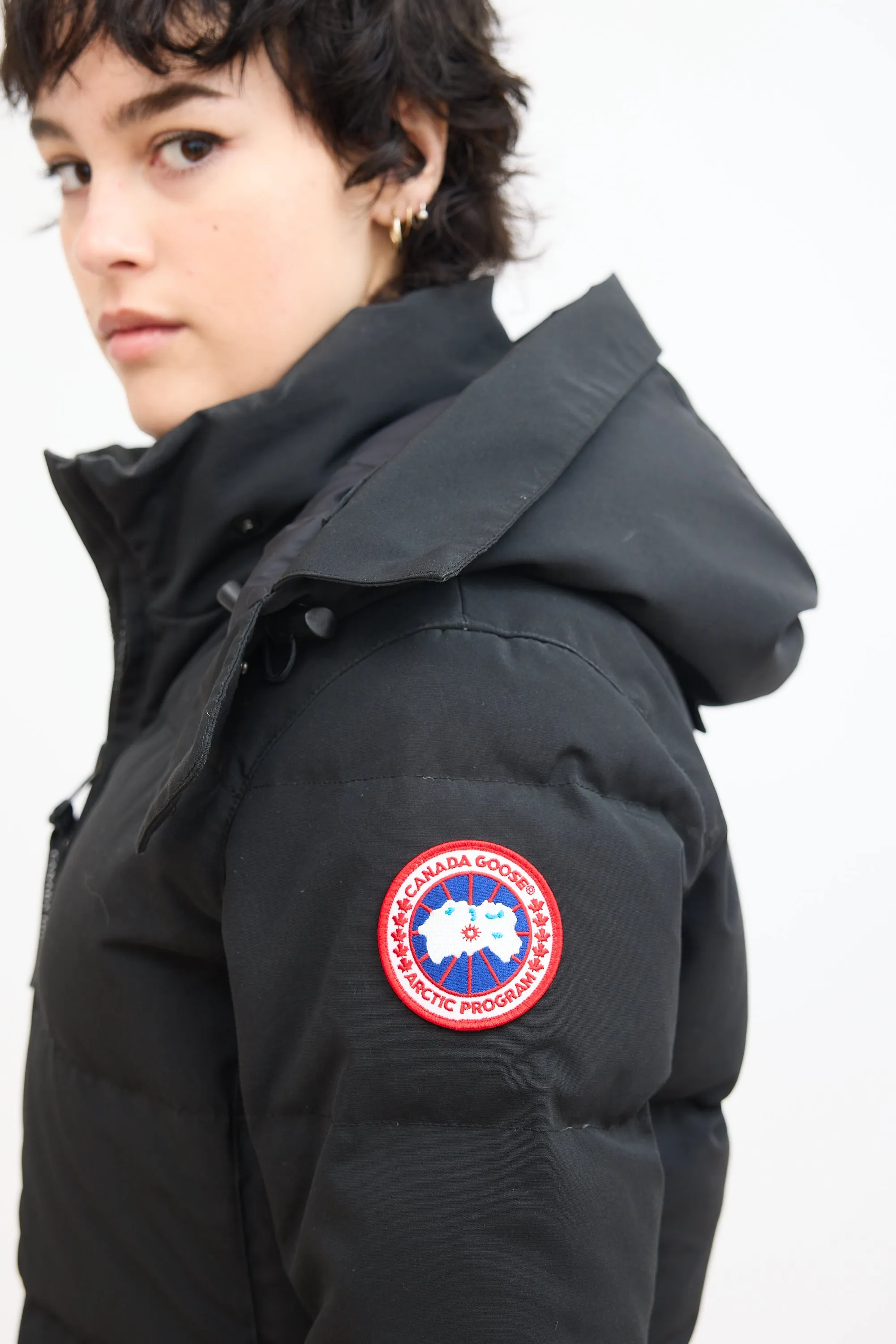 Black Chelsea Down Parka