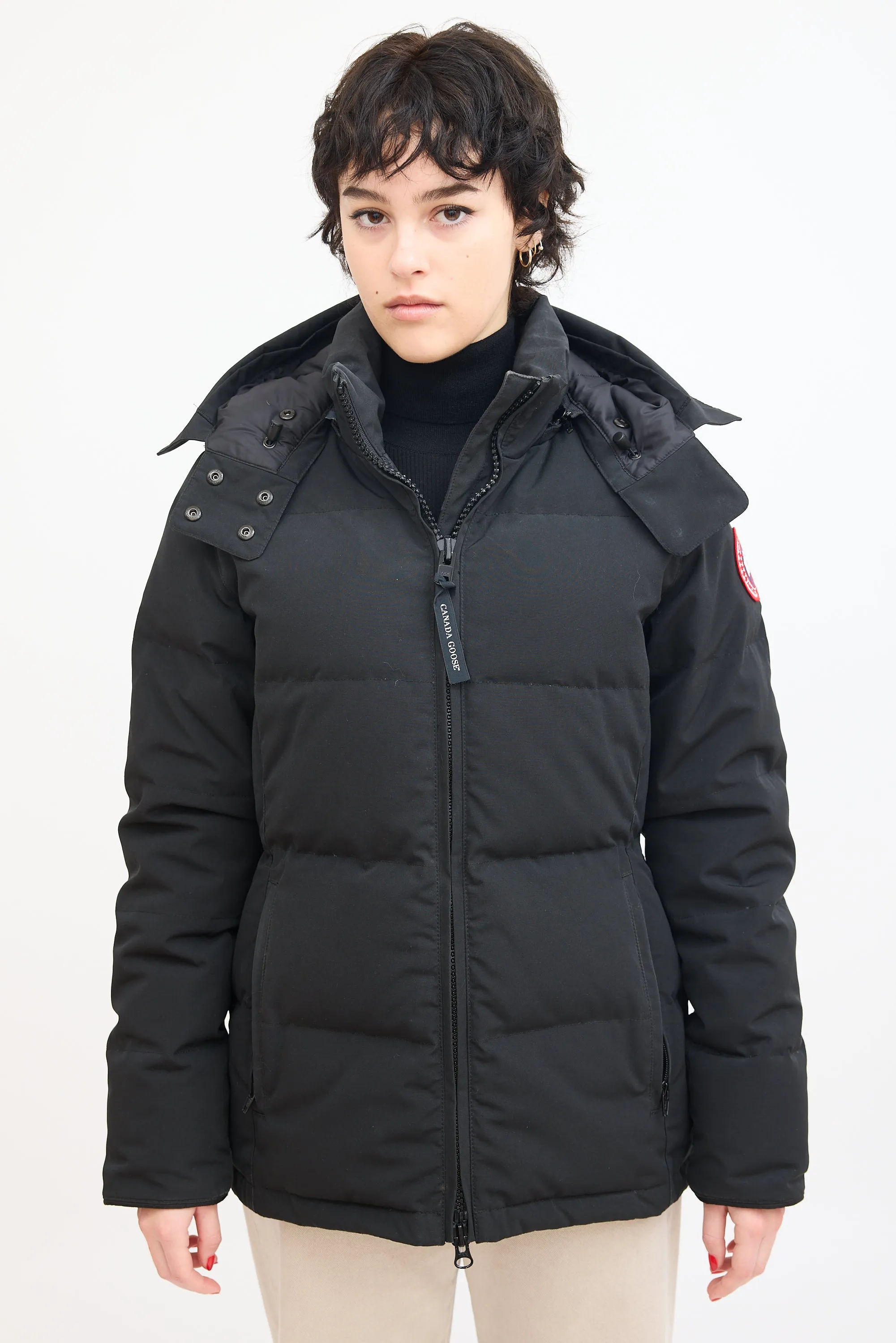 Black Chelsea Down Parka