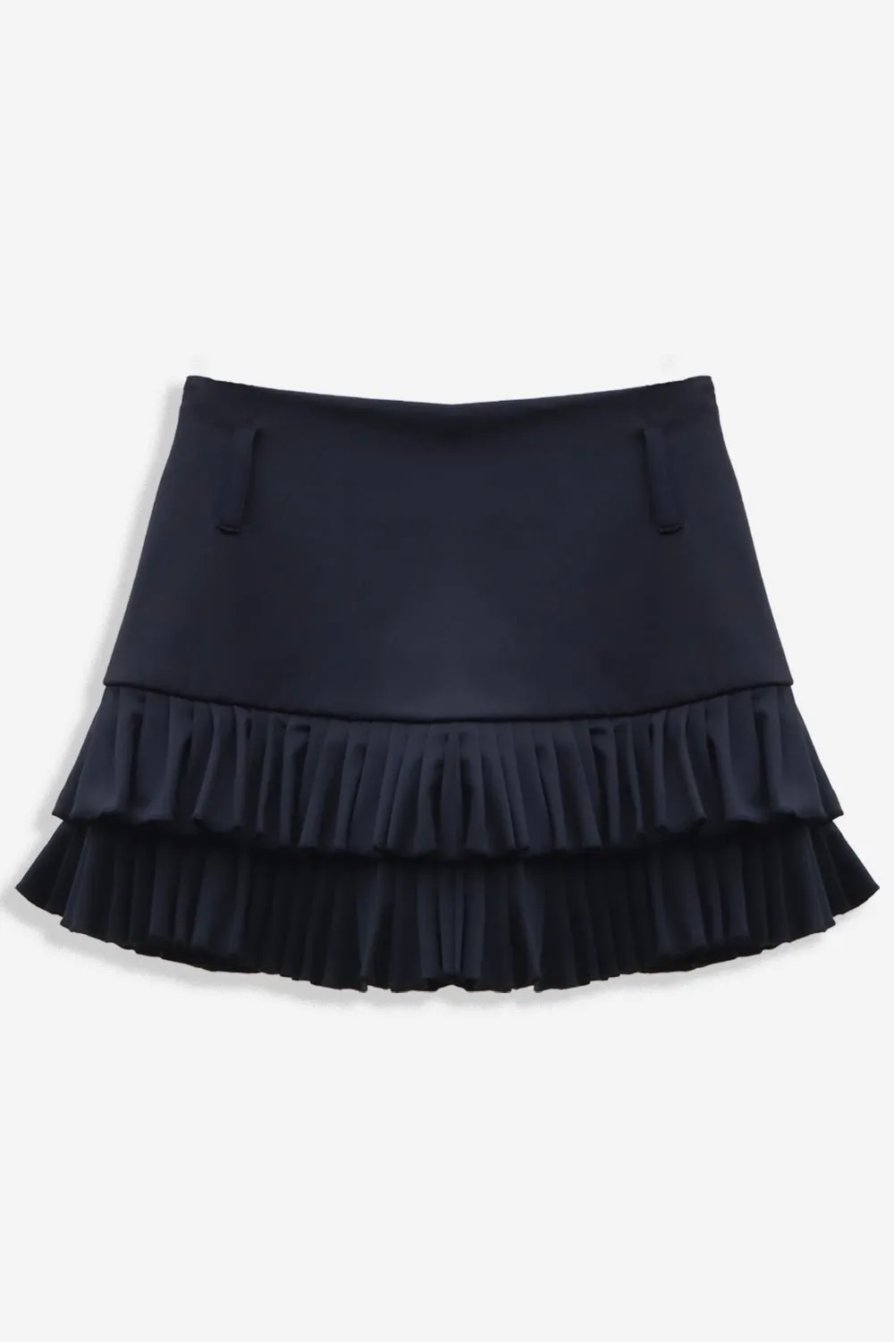 Black Chilling Mini Skirt