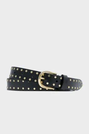 Black Zap Milly Studs Belt