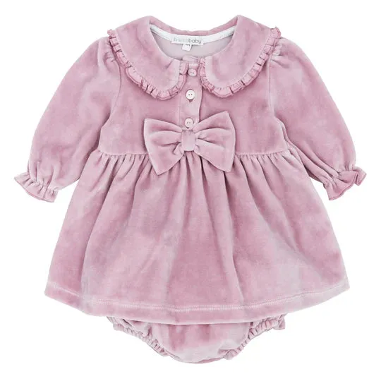 blues baby - Rose pink dress and pants