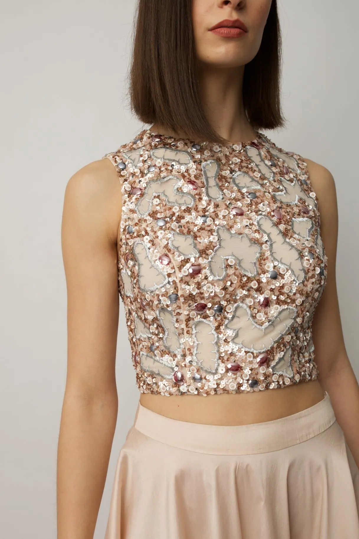 Blush Crop Top