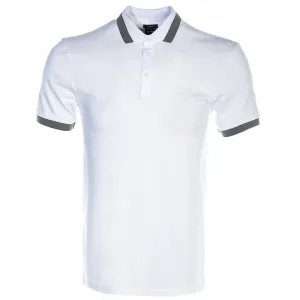 BOSS Ptrans Polo Shirt in White