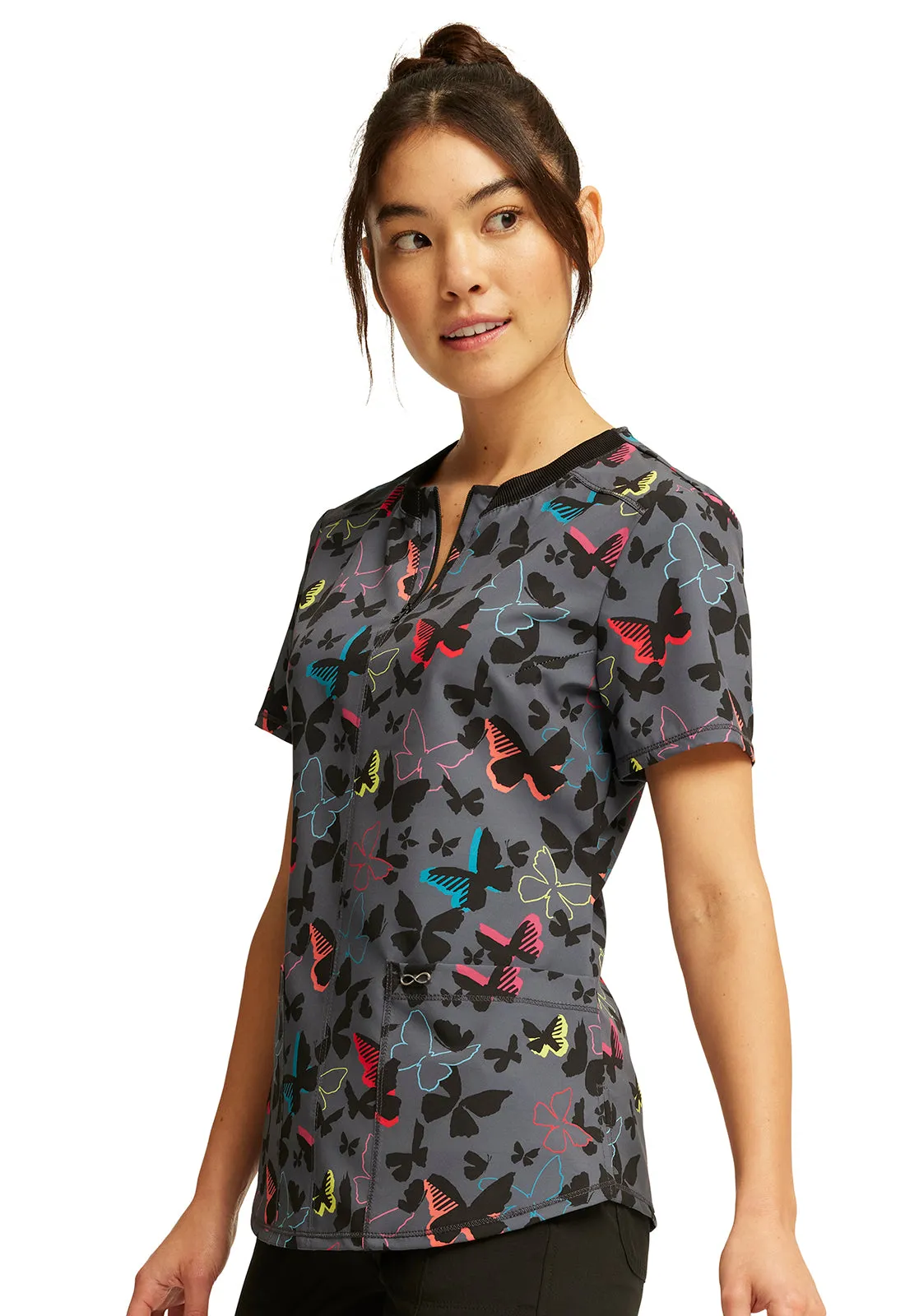 Brilliant Butterflies Top by Cherokee Infinity