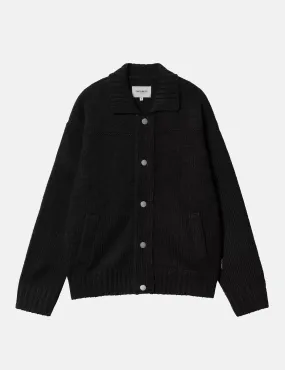 Carhartt WIP Santa Fe Cardigan - Black