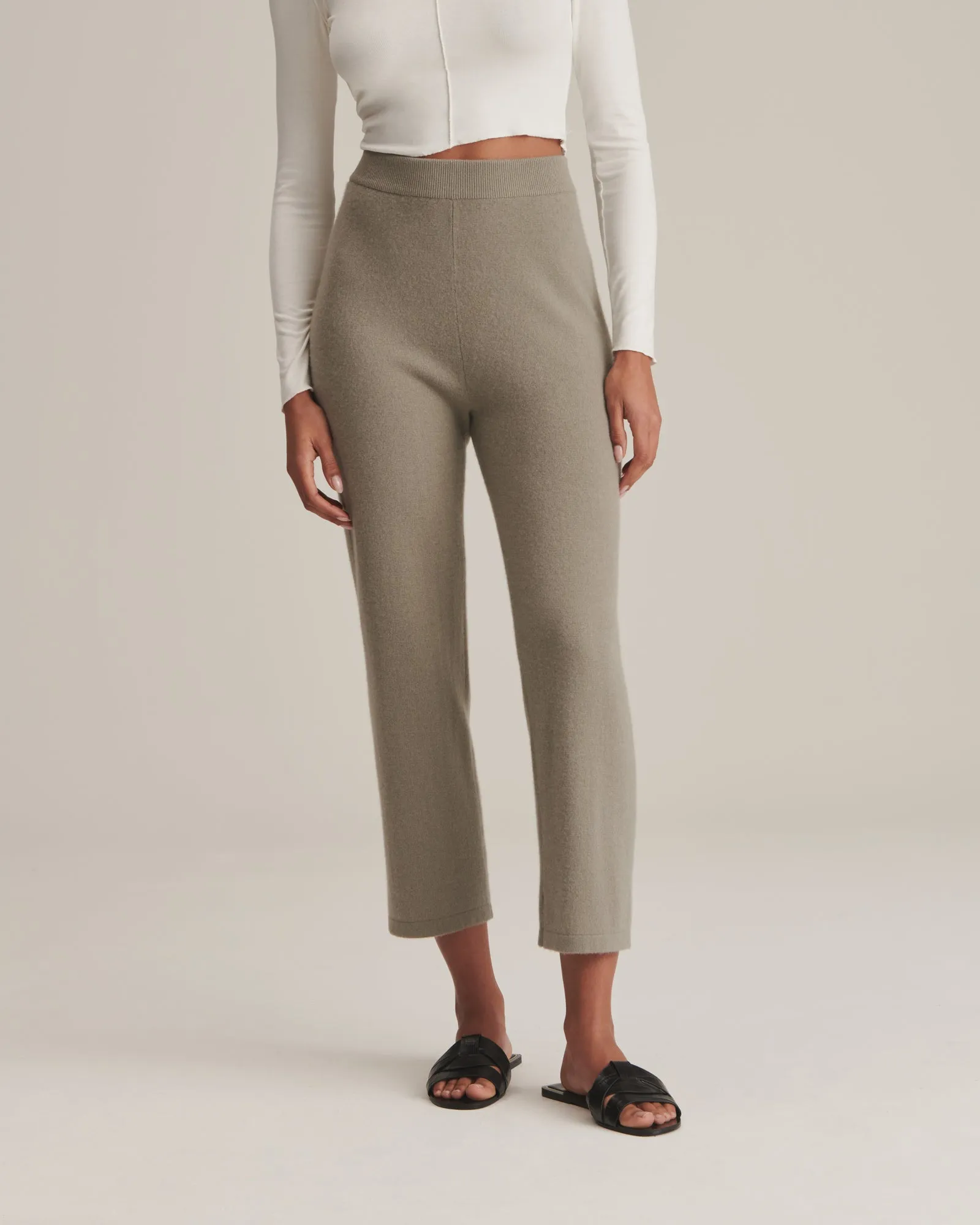 Cashmere Cropped Pant