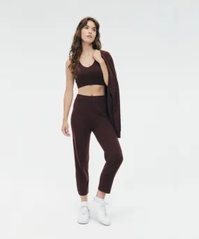 Cashmere Cropped Pant