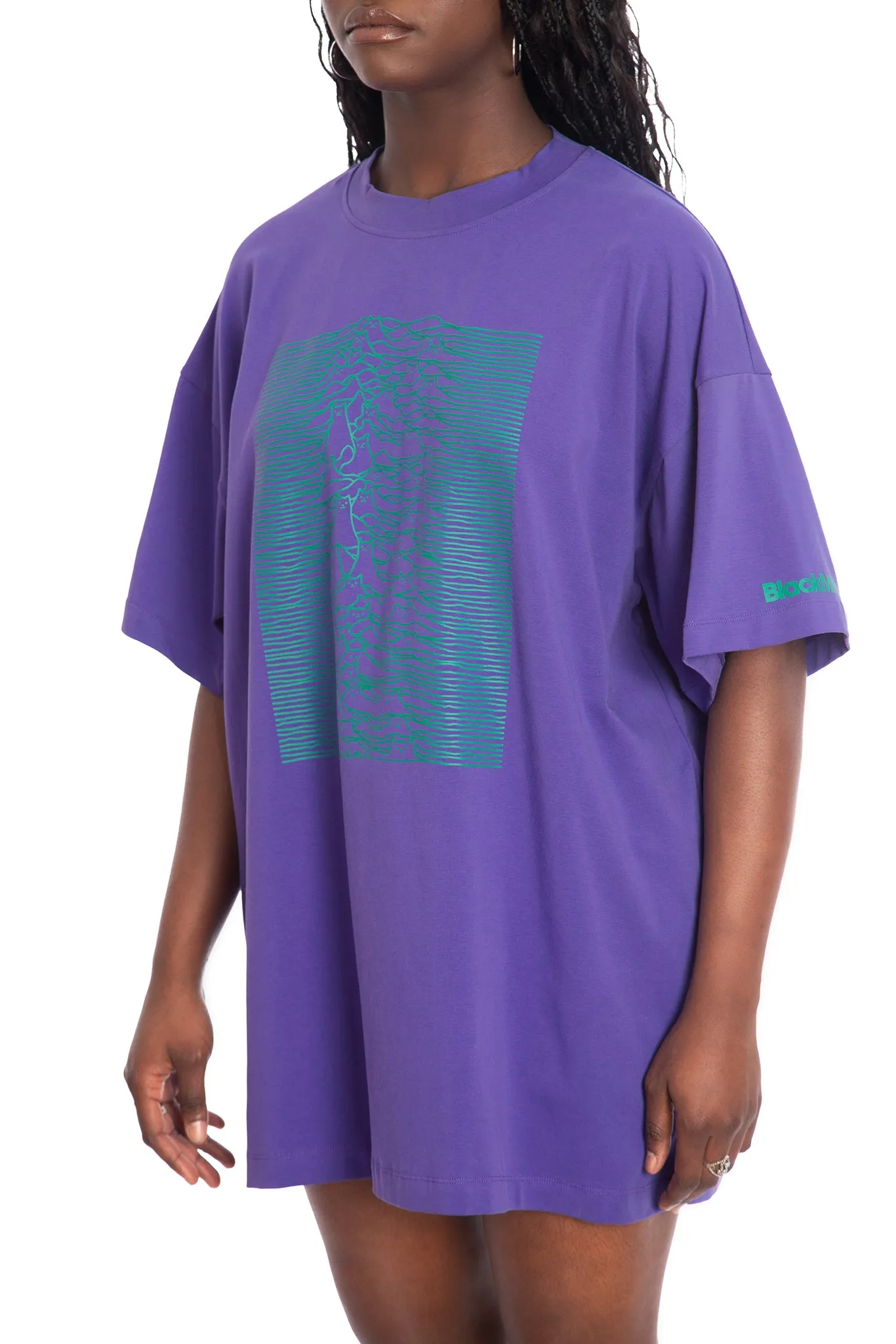 Cat Division Purple Giant Tee