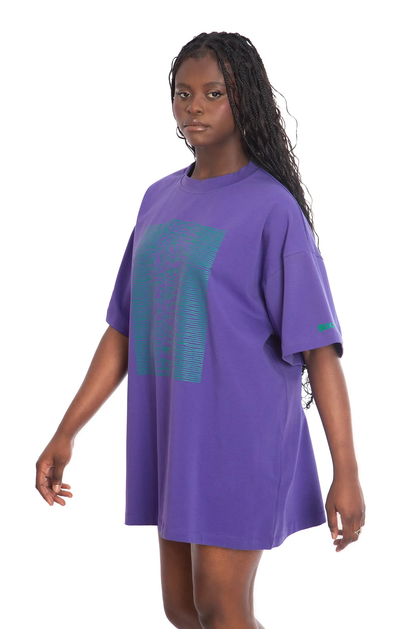 Cat Division Purple Giant Tee