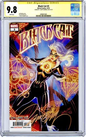 CGC 9.8 SS Black Cat #3  'trade dress' JSC