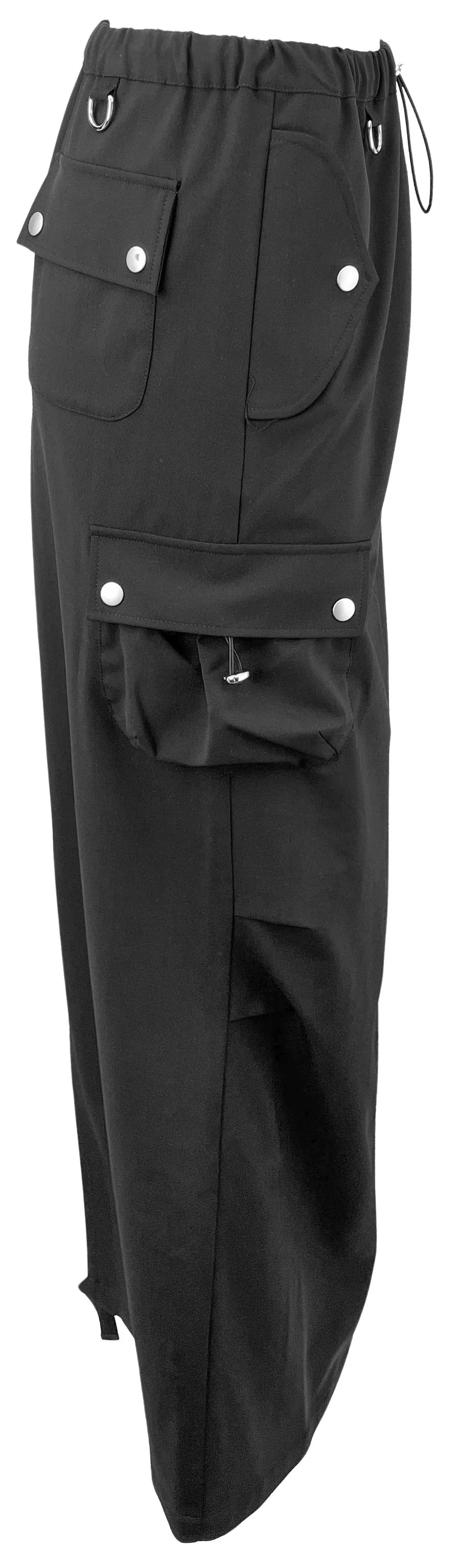 Coperni Cargo Maxi Skirt in Black