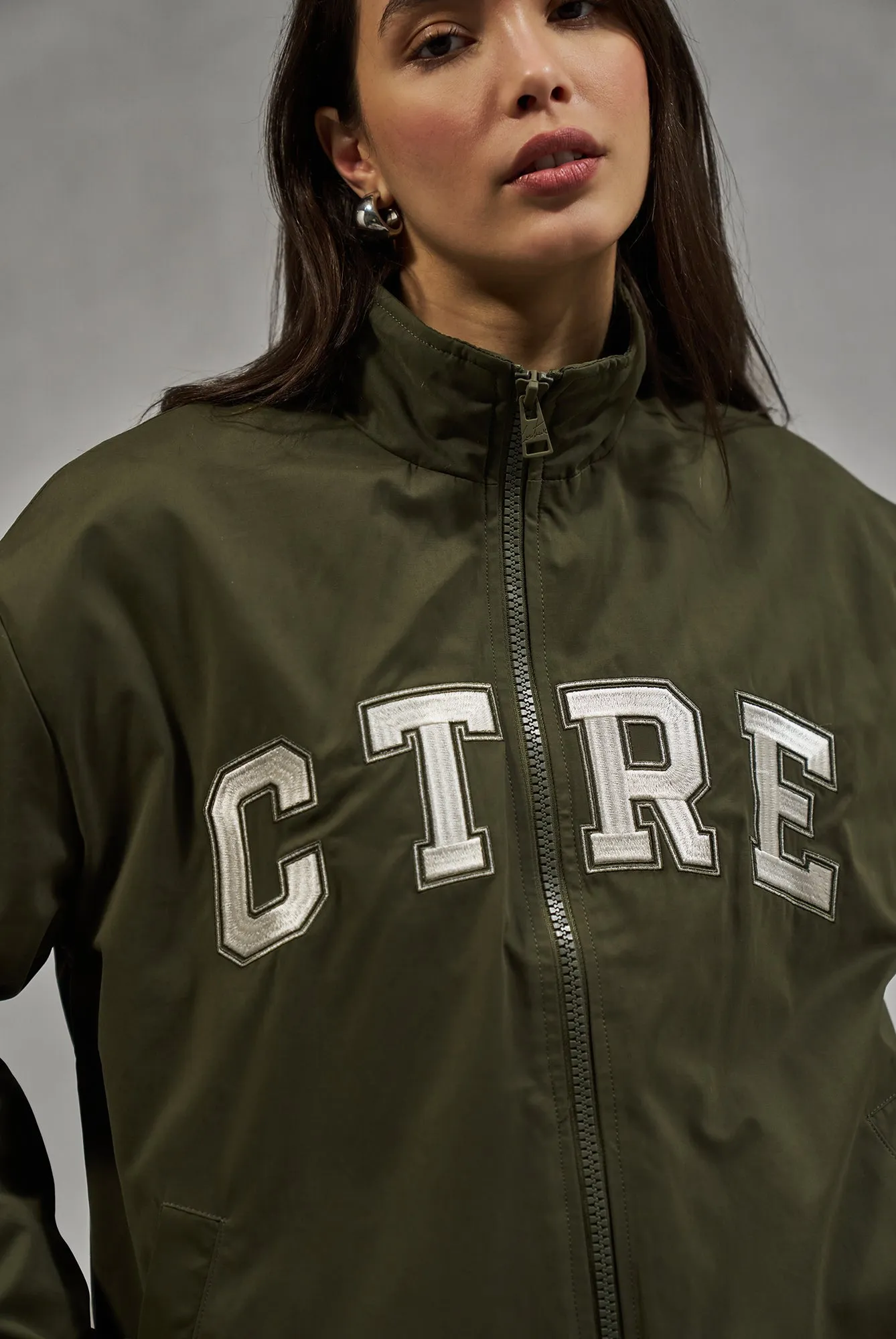 CTRE TRACK JACKET - KHAKI