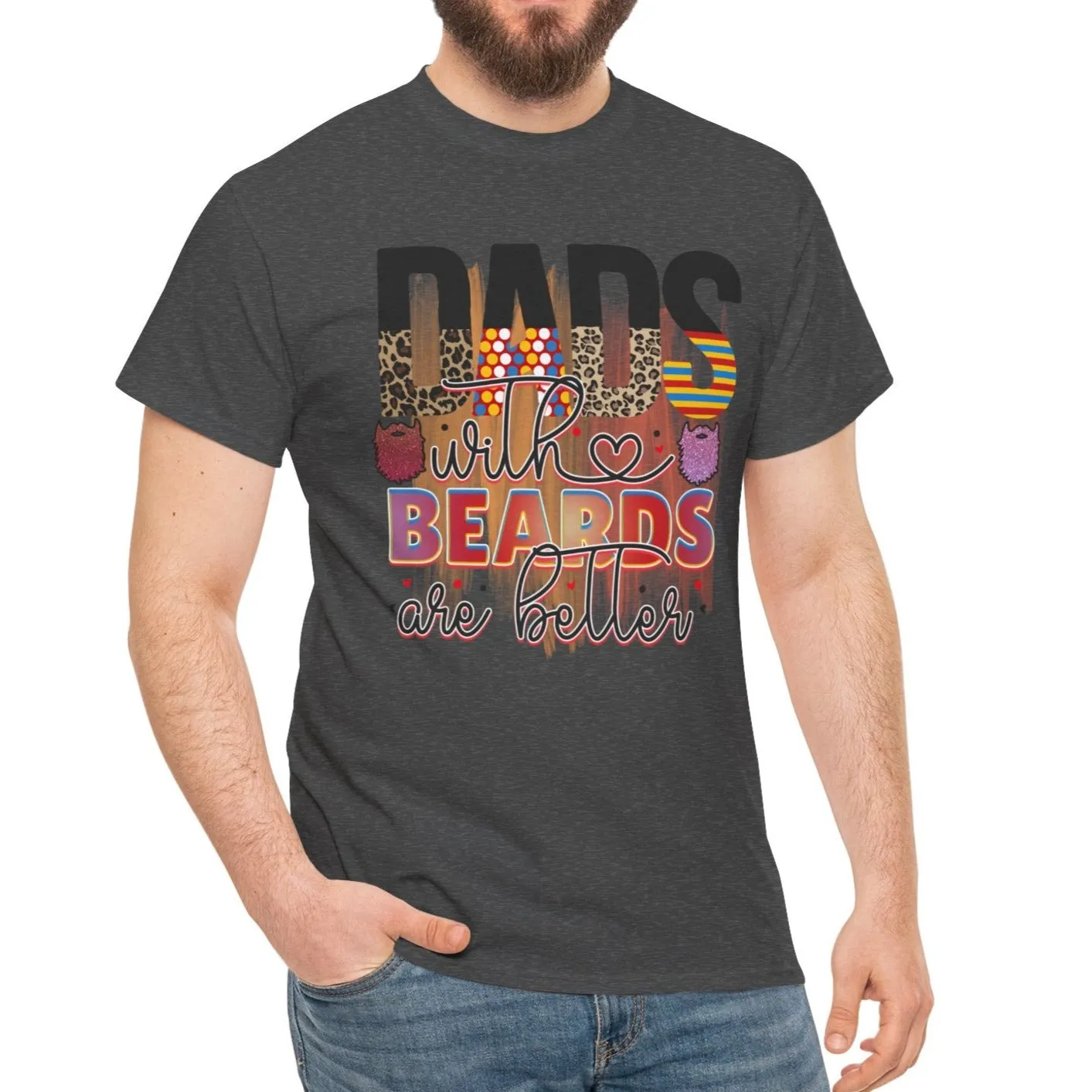 Dad's with Beards |  Cotton Tee