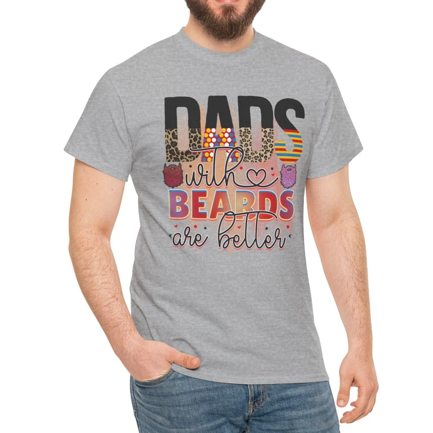 Dad's with Beards |  Cotton Tee