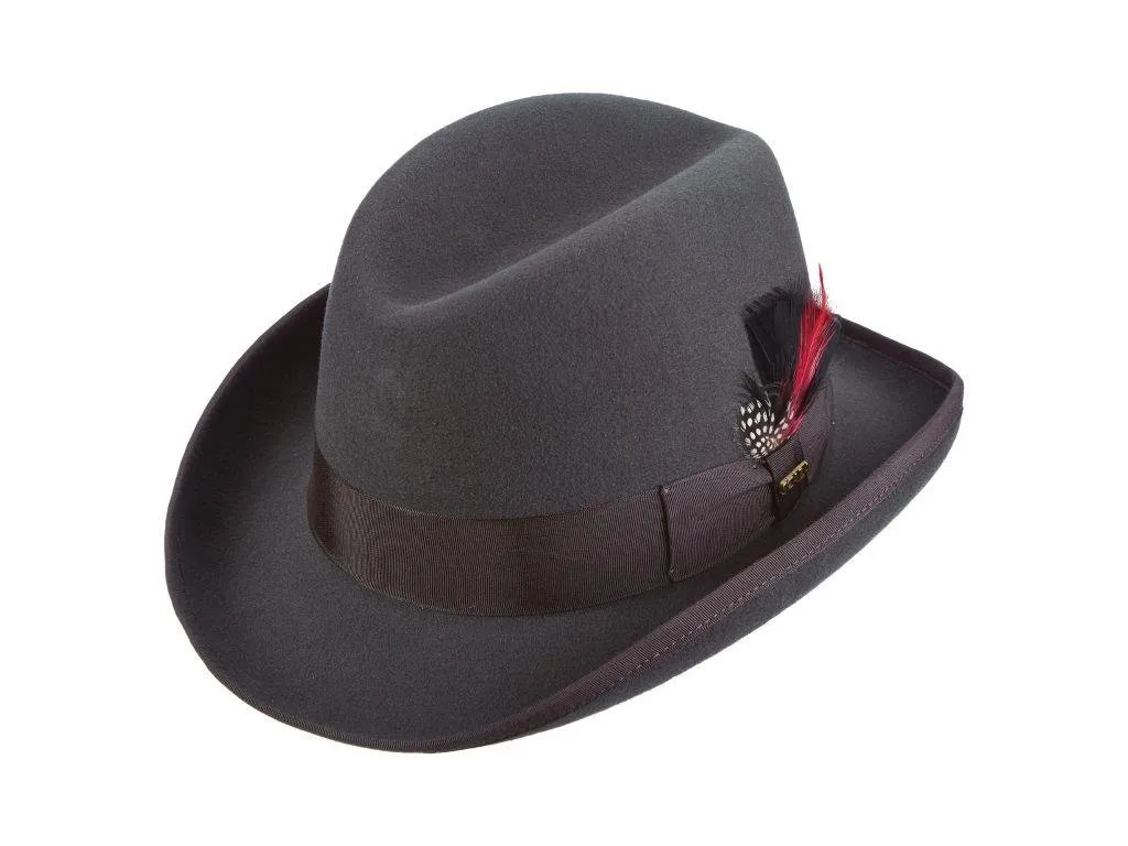 Dashing - Scala WF545 Wool Felt Homburg Hat