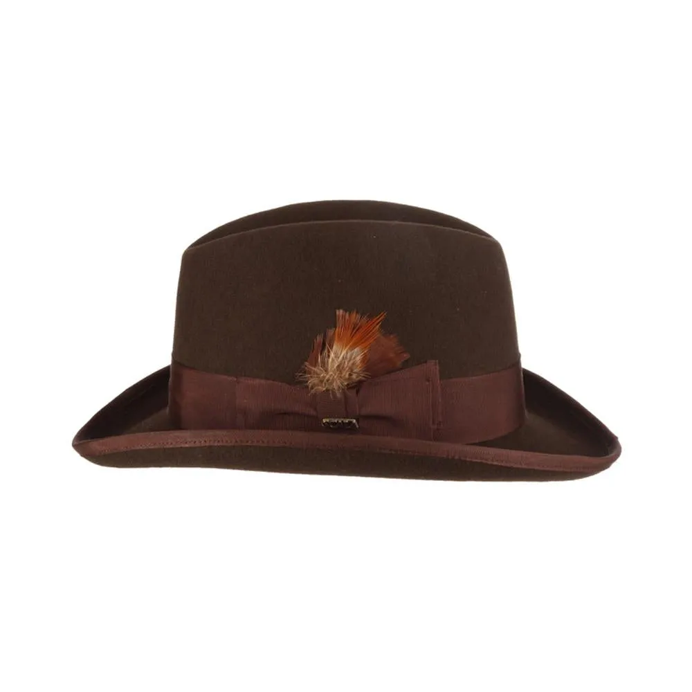 Dashing - Scala WF545 Wool Felt Homburg Hat