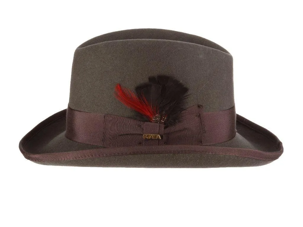 Dashing - Scala WF545 Wool Felt Homburg Hat