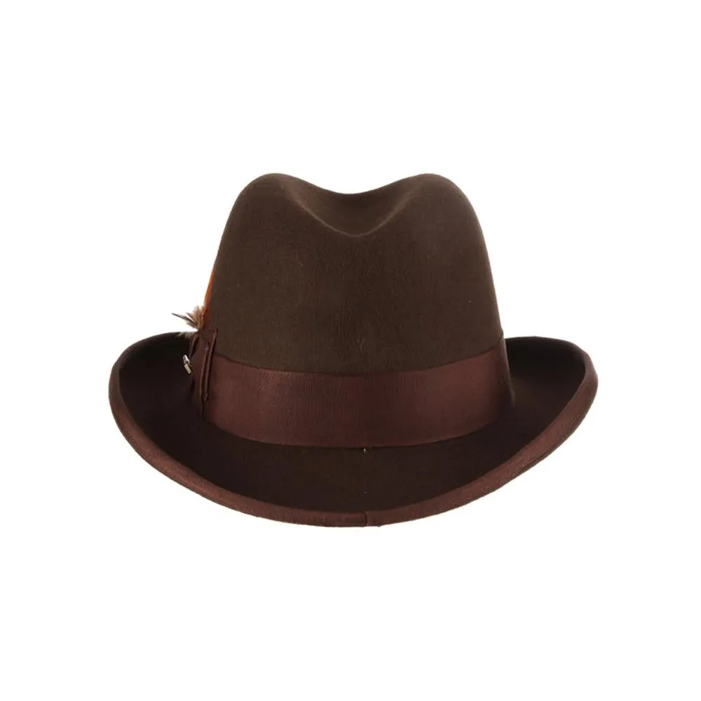 Dashing - Scala WF545 Wool Felt Homburg Hat