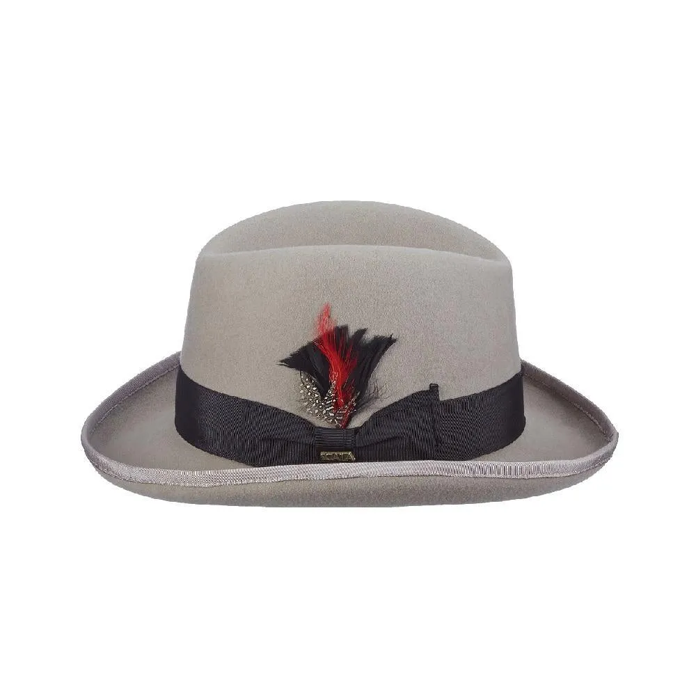 Dashing - Scala WF545 Wool Felt Homburg Hat