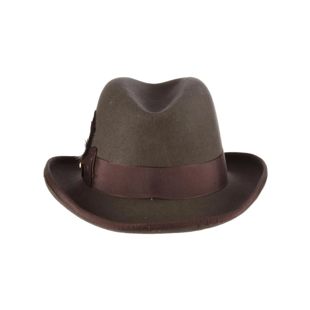 Dashing - Scala WF545 Wool Felt Homburg Hat