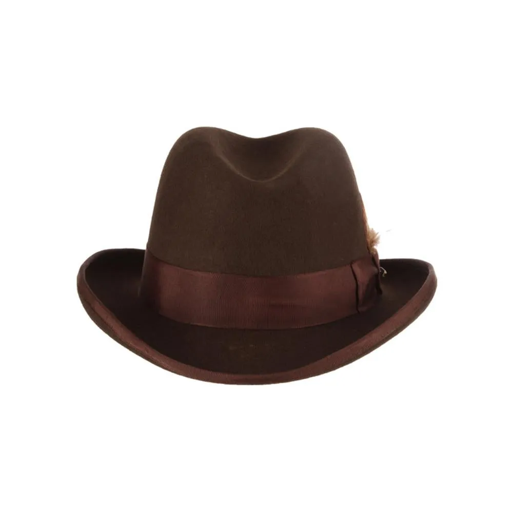 Dashing - Scala WF545 Wool Felt Homburg Hat