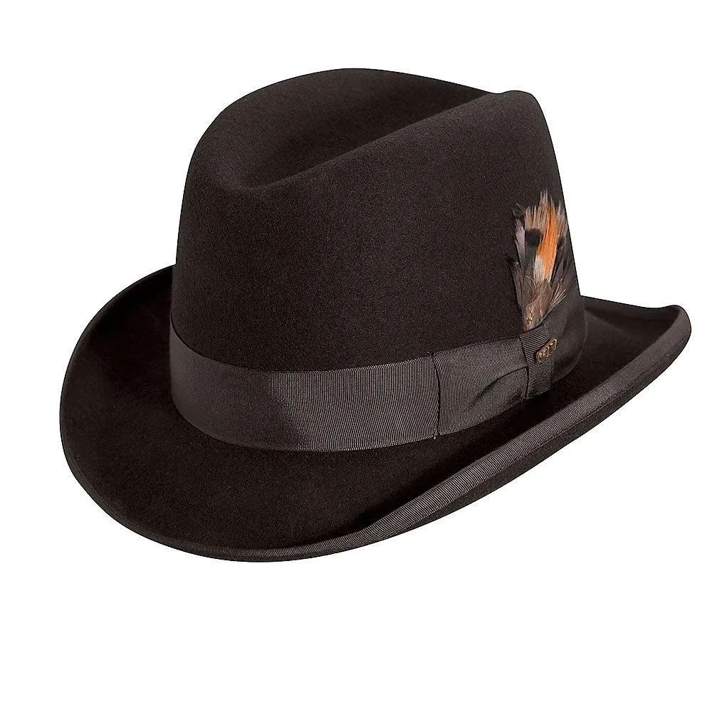 Dashing - Scala WF545 Wool Felt Homburg Hat