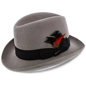 Dashing - Scala WF545 Wool Felt Homburg Hat