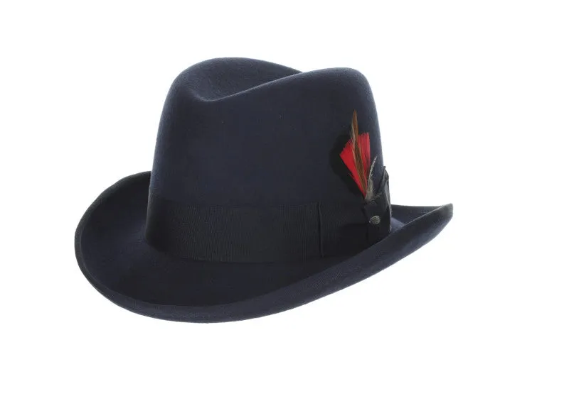 Dashing - Scala WF545 Wool Felt Homburg Hat