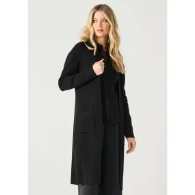 Dex Black Tape Long Sleeve Longline Open Cardigan