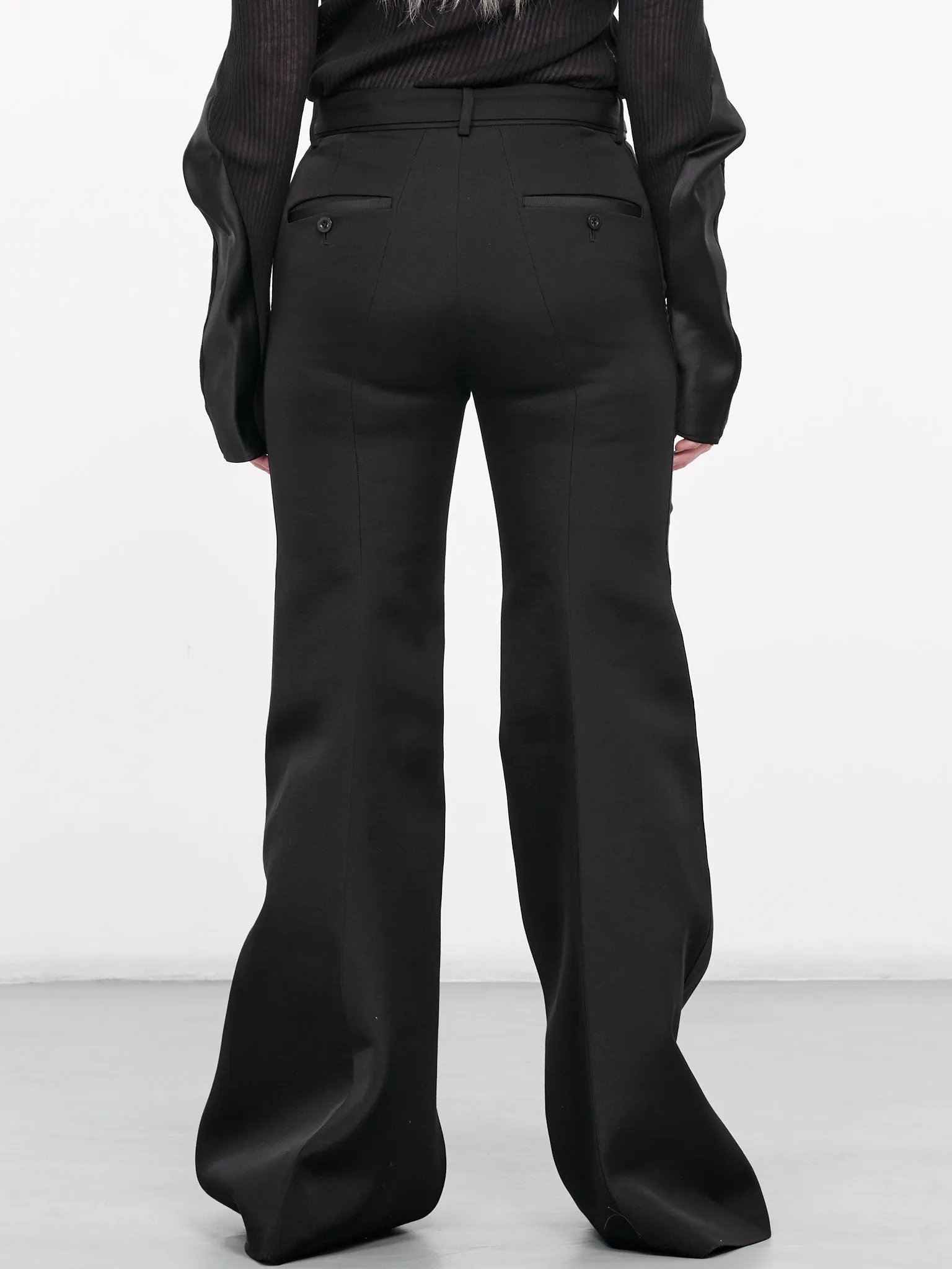 Double-Faced Trousers (24-07212-001-BLACK)