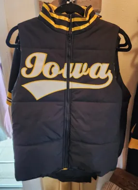 Embroidered Iowa Vest