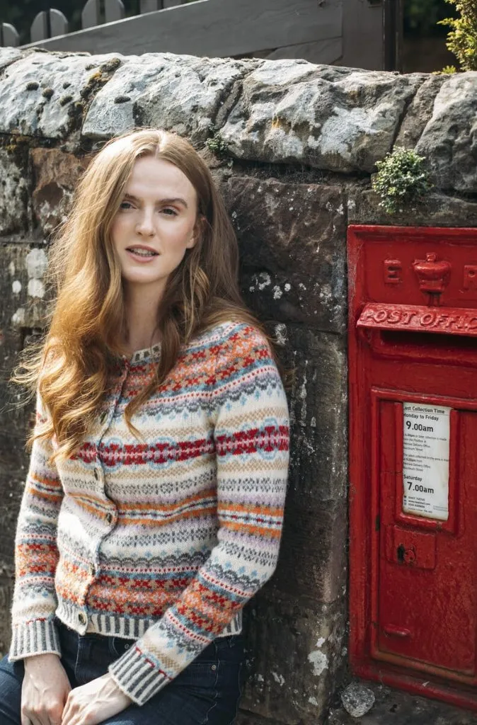 Eribé Westray Cardigan in Mallaig - New Colour