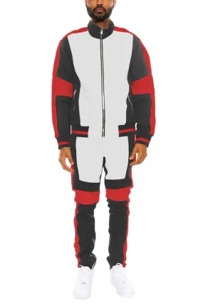 Eric Color Block Track Suit